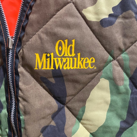 Cabela's Outdoor Gear CAMO Camouflage & Orange Hunting Reversible VEST - Picture 1 of 10